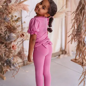 leginsy cukierek z kokardą