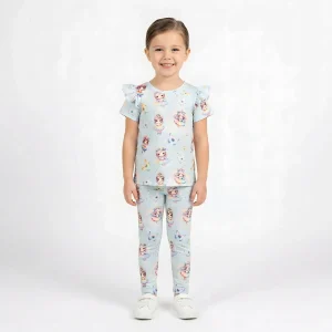 leginsy tęczowe laleczki