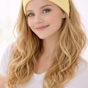 Opaska prążkowana cytrynka dla mamy