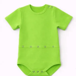 Body dla dzieci karmionych PEG gładkie limonka