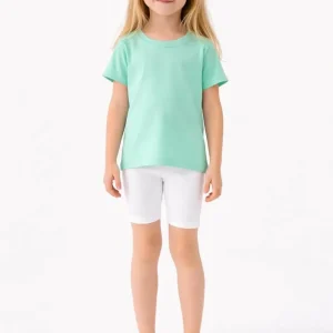 t-shirt jasny turkus