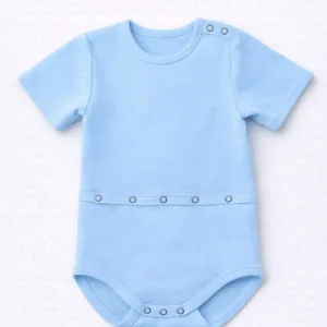 Body dla dzieci karmionych PEG gładkie błękit