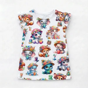 Bluzka wakacyjne zwierzątka