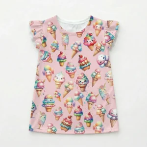 Bluzka różowe lody