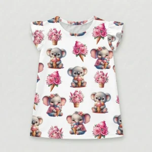 Bluzka koale z lodami