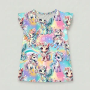 Bluzka fantazyjny jednorożec